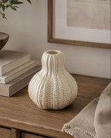 Porcelain Gourd Bud Vase - Image 1