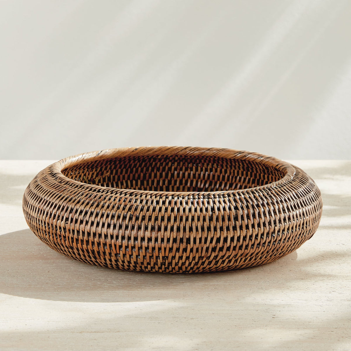 Rattan Shallow Display Bowls, Set of 2 - Image 16