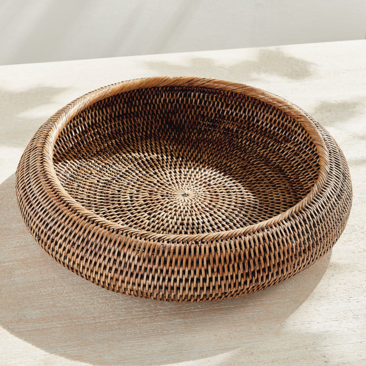 Rattan Shallow Display Bowls, Set of 2 - Image 18