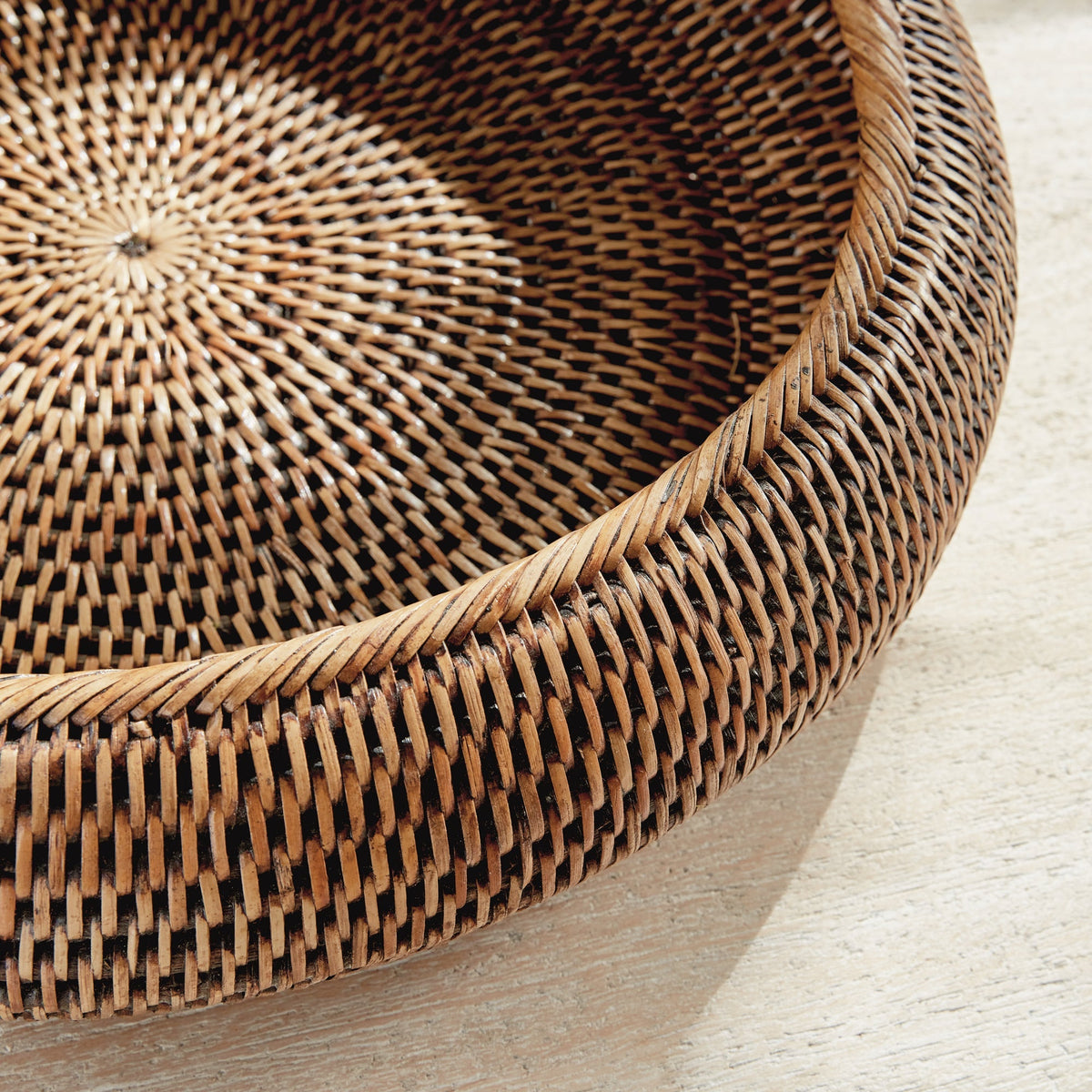 Rattan Shallow Display Bowls, Set of 2 - Image 19
