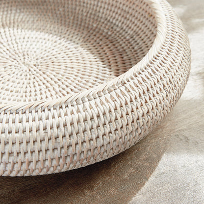 Rattan Shallow Display Bowls, Set of 2 - Image 10